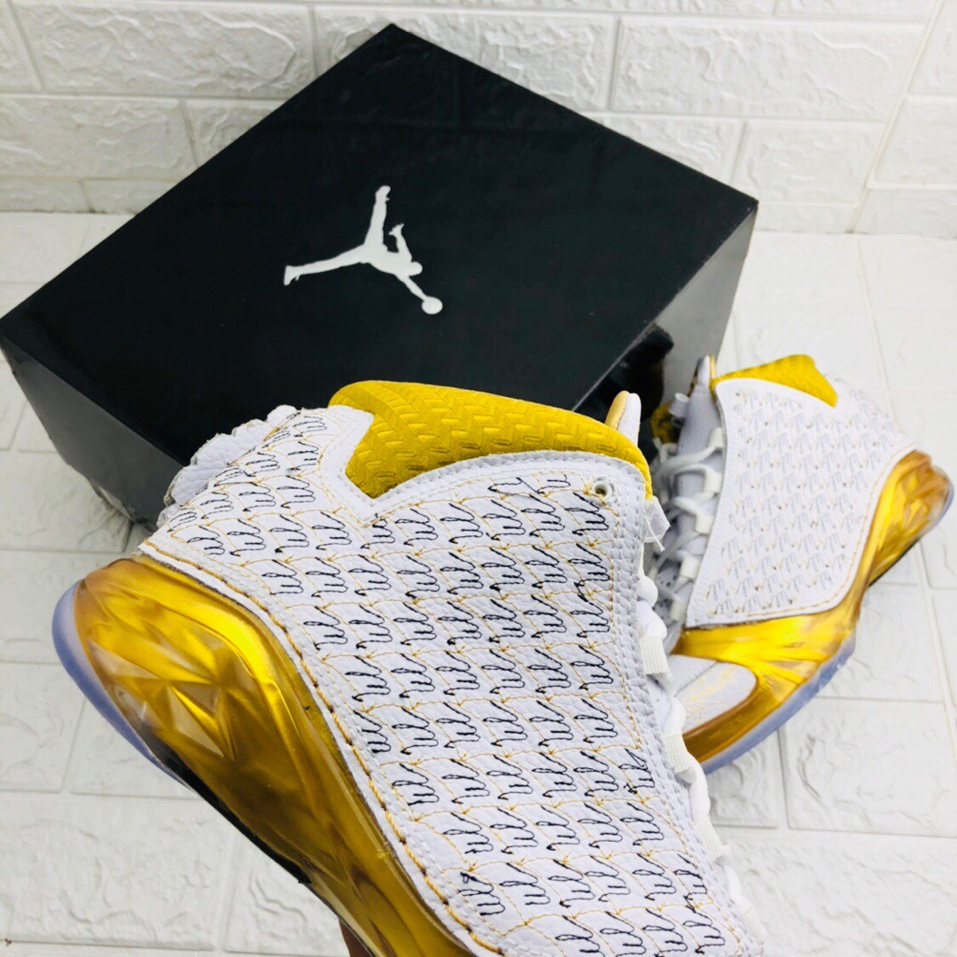 Authentic Air Jordan 23 Golden